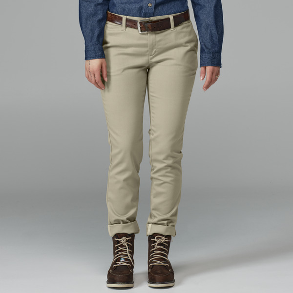 Women's Stretch Twill Work Pants - Front