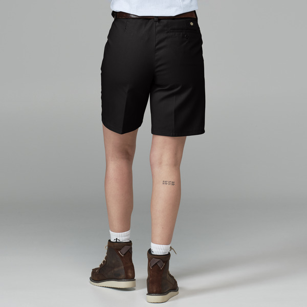 Women's 9" Flat Front Short - Front