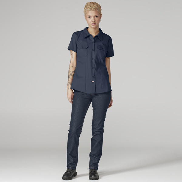 Women's Industrial 5-Pocket Slim Fit Jean - Front