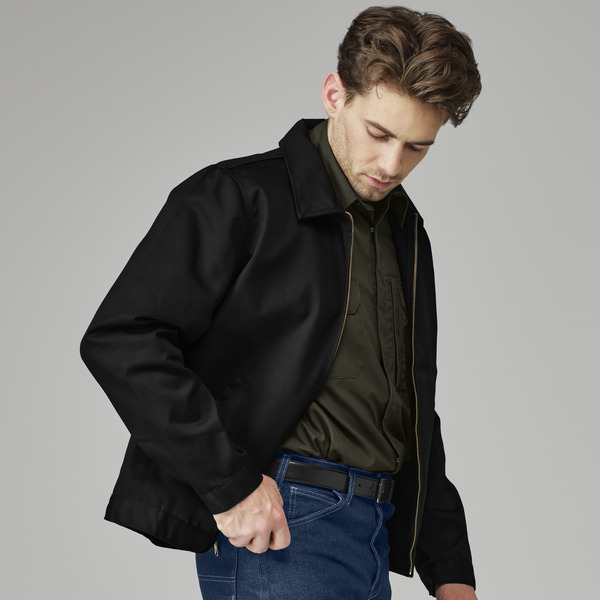 Men's Unlined Industrial Eisenhower Jacket - Front