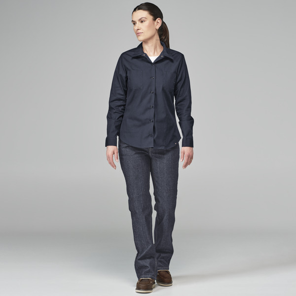 Women's Industrial Denim 5-Pocket Relaxed Fit Jean - Front