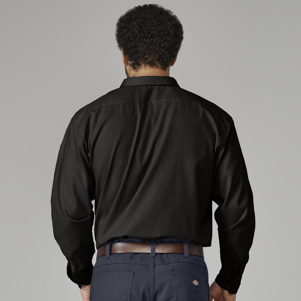 Men's Industrial Long-Sleeve Work Shirt - Front