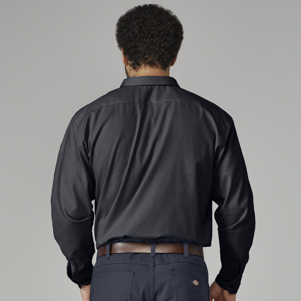 Men's Industrial Long-Sleeve Work Shirt - Front