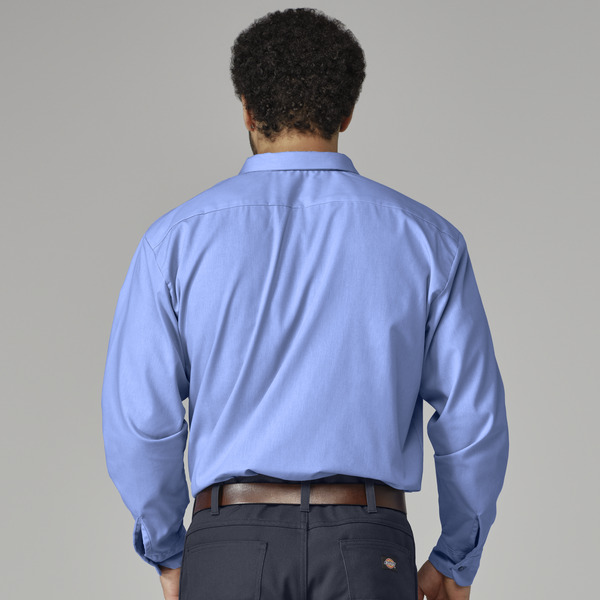 Men's Industrial Long-Sleeve Work Shirt - Front