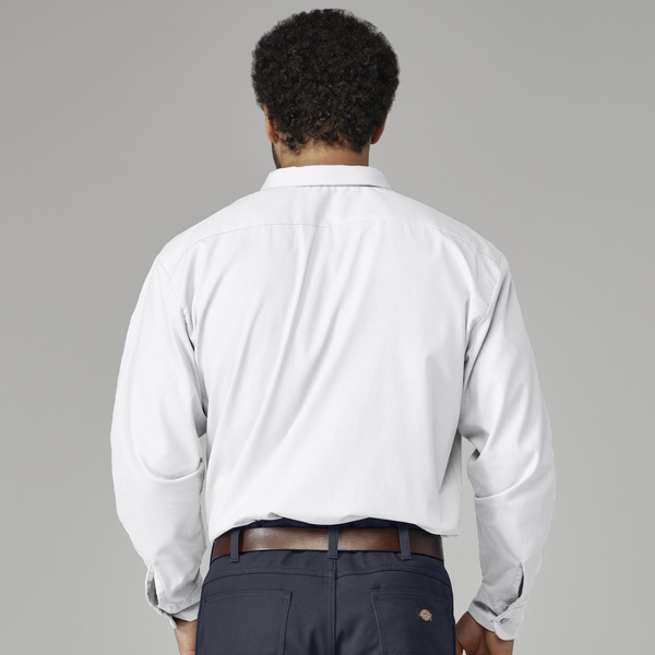 Men's Industrial Long-Sleeve Work Shirt - Front