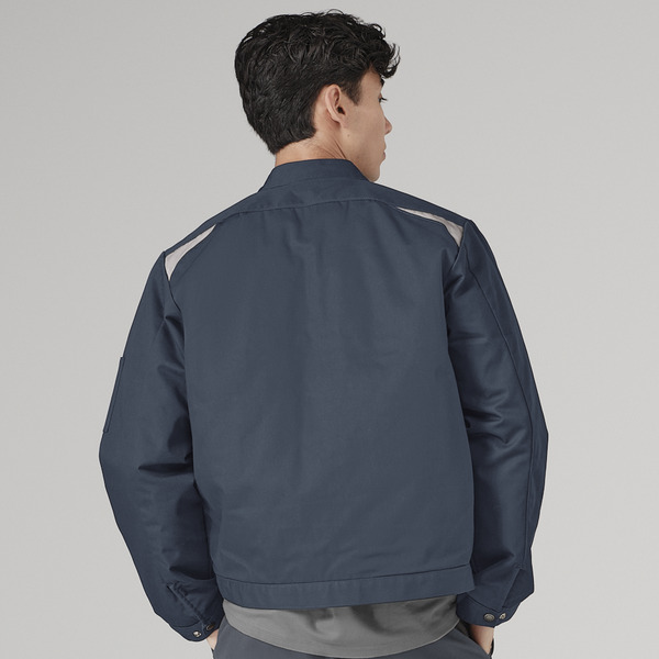 Men's Insulated Color Block Jacket - Front