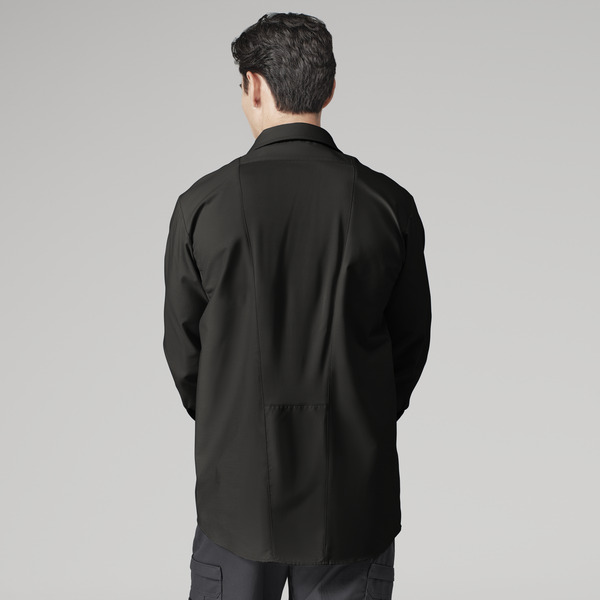 Men's Industrial WorkTech Ventilated Long-Sleeve Work Shirt With Cooling Mesh - Front