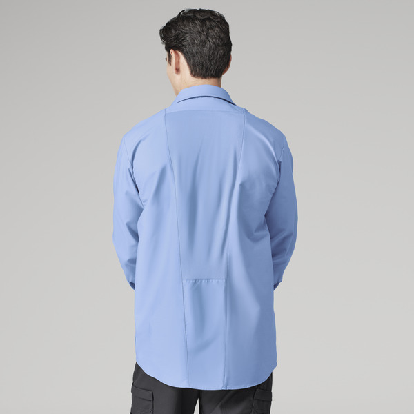 Men's Industrial WorkTech Ventilated Long-Sleeve Work Shirt With Cooling Mesh - Front