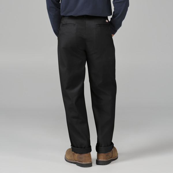 Men's Premium Industrial Flat Front Comfort Waist Pant - Front