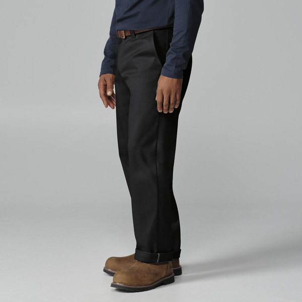 Men's Premium Industrial Flat Front Comfort Waist Pant - Front