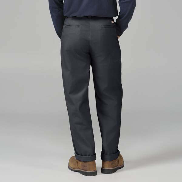 Men's Premium Industrial Flat Front Comfort Waist Pant - Front
