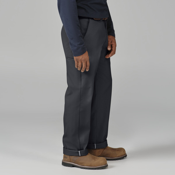 Men's Premium Industrial Flat Front Comfort Waist Pant - Front
