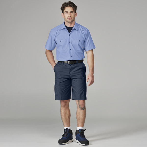 Shorts cargo industriales premium de 11" - Parte Delantera