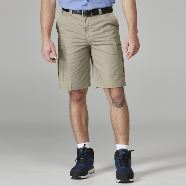 Shorts cargo industriales premium de 11" - Parte Delantera