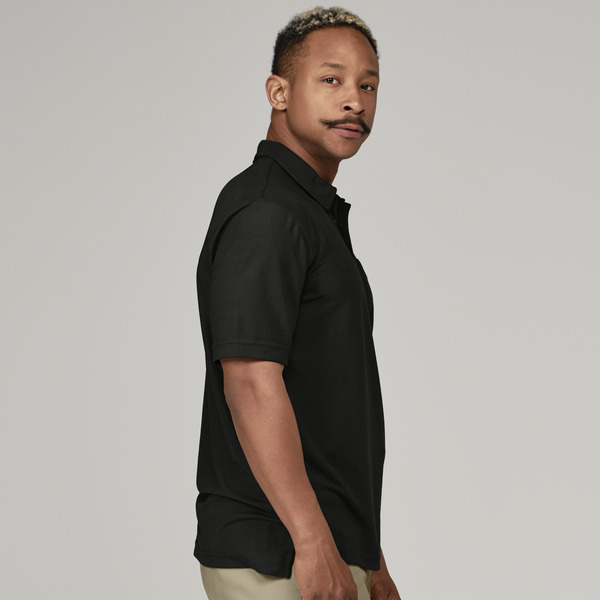 Men's Pocketed Performance Polo - Front