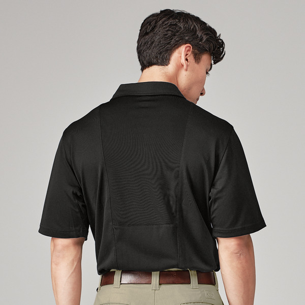 Men's WorkTech Polo Shirt With Cooling Mesh - Front
