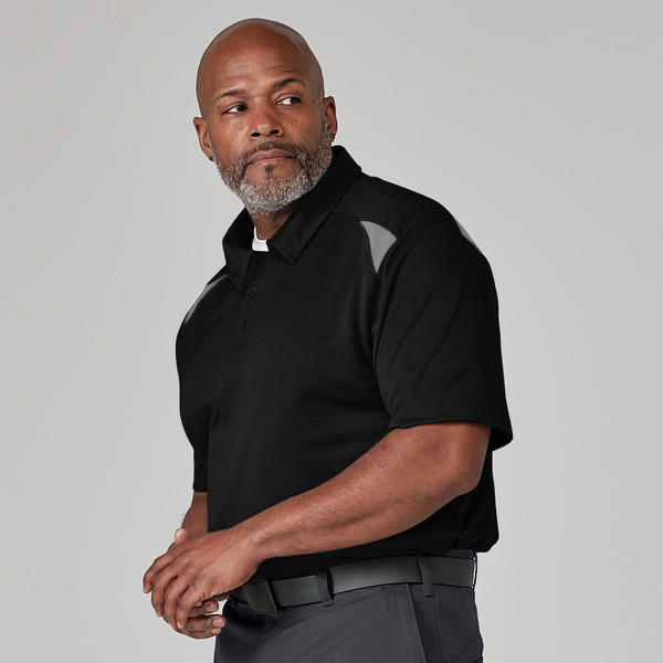 Men's Team Performance Short-Sleeve Polo - Front