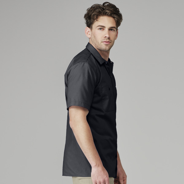 Men's Industrial Short-Sleeve Work Shirt - Front