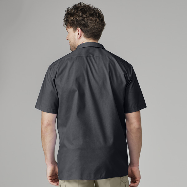 Men's Industrial Short-Sleeve Work Shirt - Front
