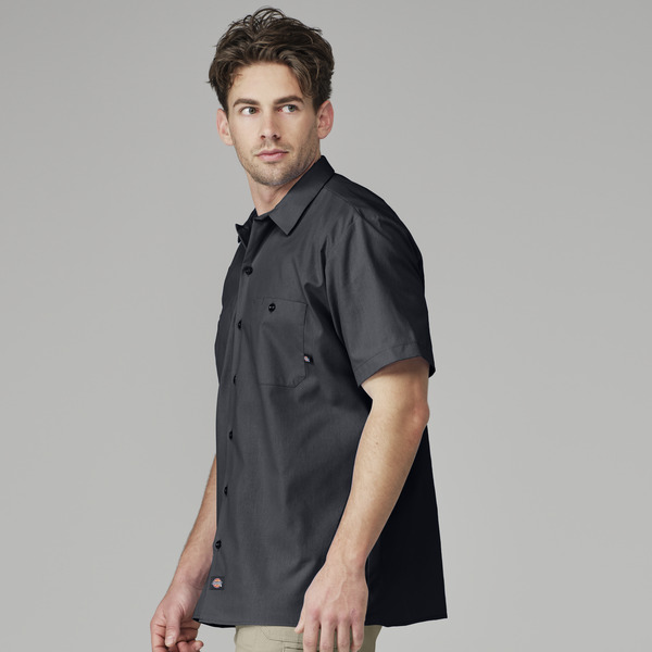 Camisa industrial de manga corta - Parte Delantera