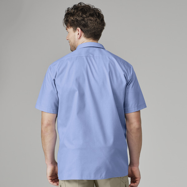 Men's Industrial Short-Sleeve Work Shirt - Front
