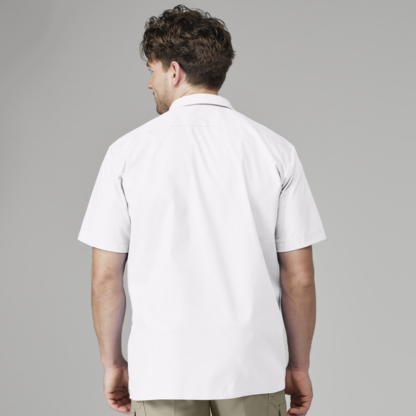 Men's Industrial Short-Sleeve Work Shirt - Front