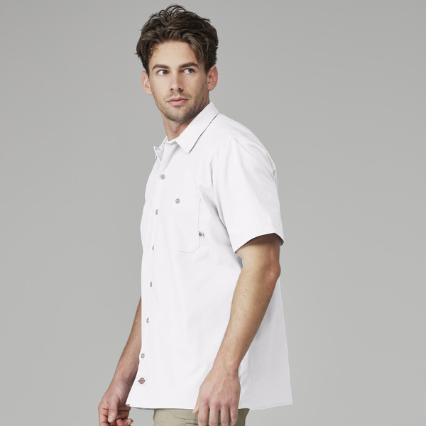 Camisa industrial de manga corta - Parte Delantera