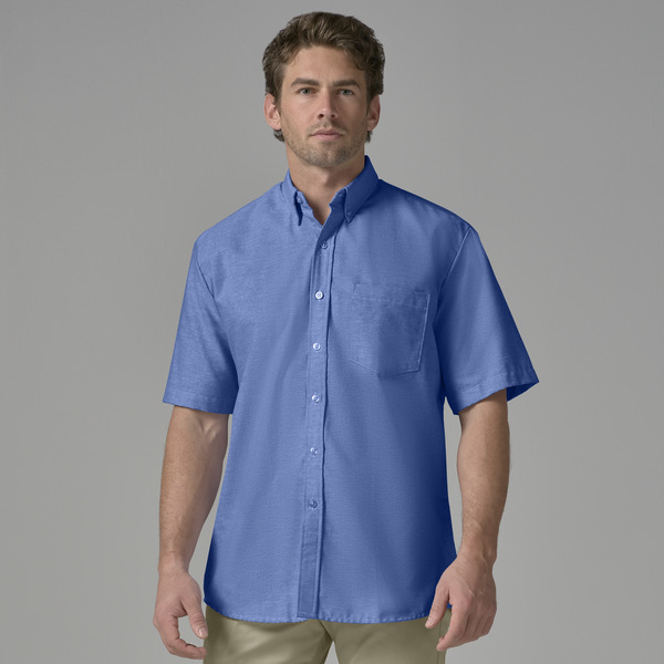 Camisa Oxford de manga corta - Parte Delantera