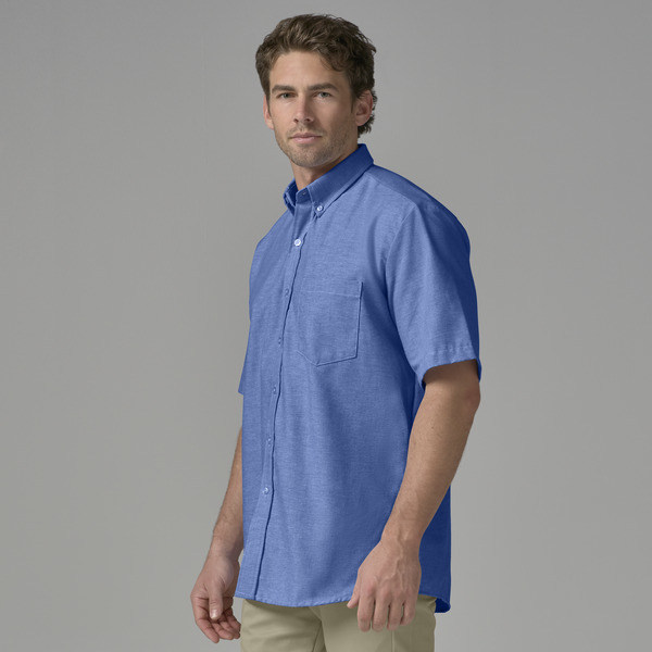 Camisa Oxford de manga corta - Parte Delantera