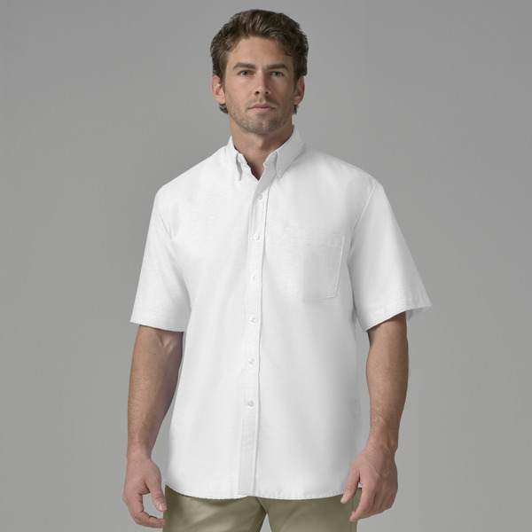 Camisa Oxford de manga corta - Parte Delantera