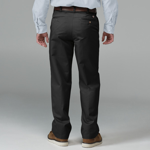 Men's Cotton Flat Front Casual Pant - Front
