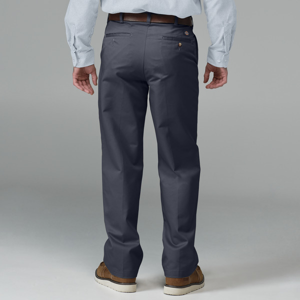 Men's Cotton Flat Front Casual Pant - Front
