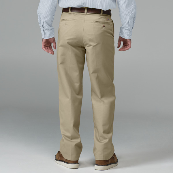 Men's Cotton Flat Front Casual Pant - Front