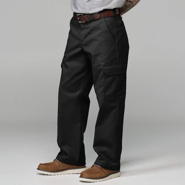 Men's Industrial Relaxed Fit Straight Leg Cargo Work Pant - Front