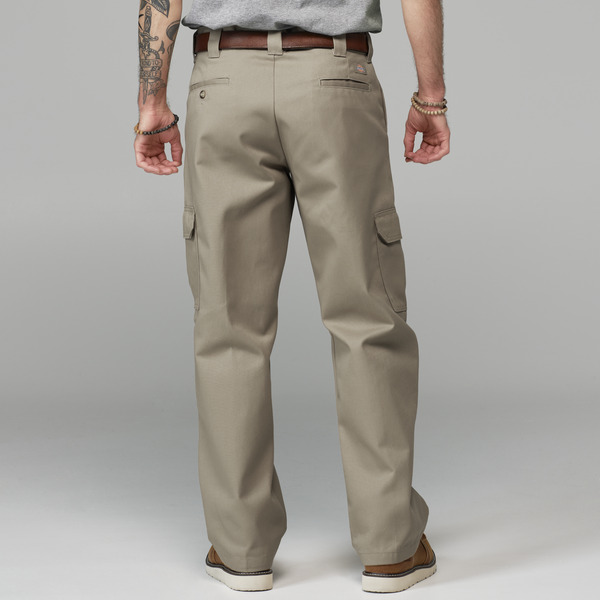 Men's Industrial Relaxed Fit Straight Leg Cargo Work Pant - Front