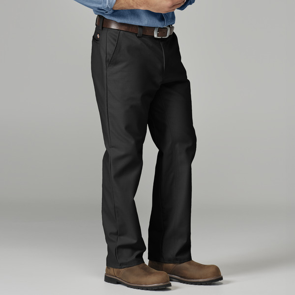 Men's Canvas Plain Front Work Pant - Front