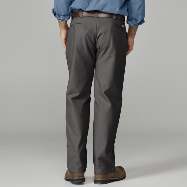 Men's Canvas Plain Front Work Pant - Front