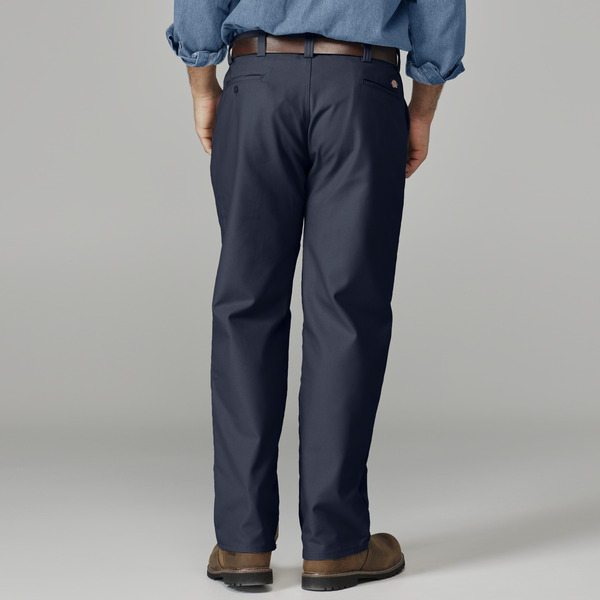 Men's Canvas Plain Front Work Pant - Front