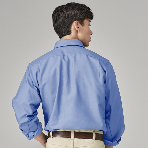 Men's Canvas Long-Sleeve Work Shirt - Front