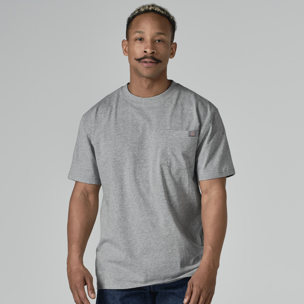 Men's Short Sleeve Traditional Heavyweight Crew Neck - Front