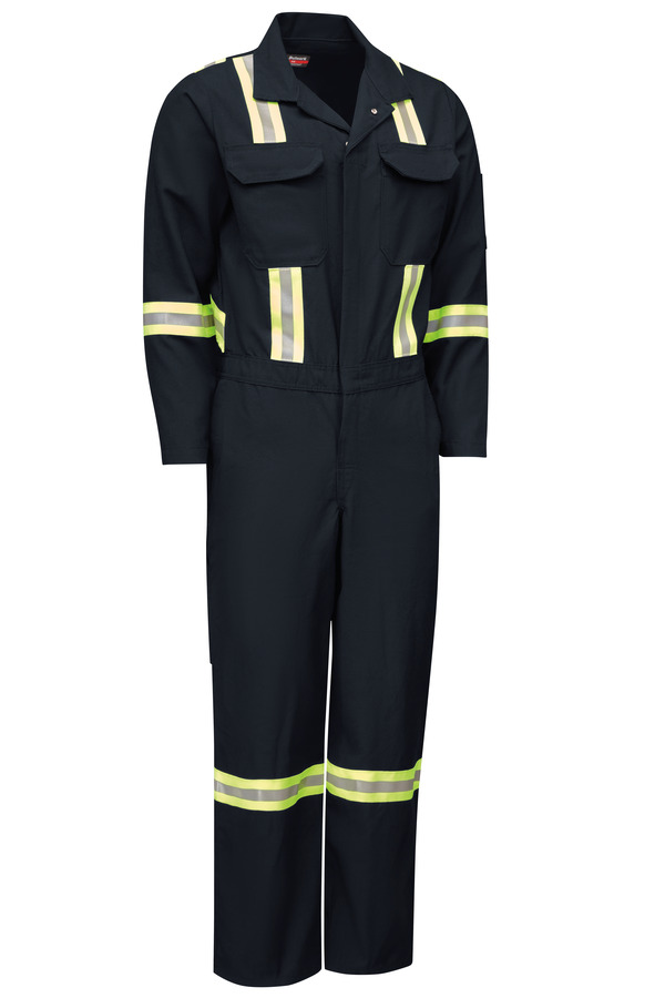 Men's Midweight Nomex FR Premium Coverall with Reflective Trim - WWOF ...
