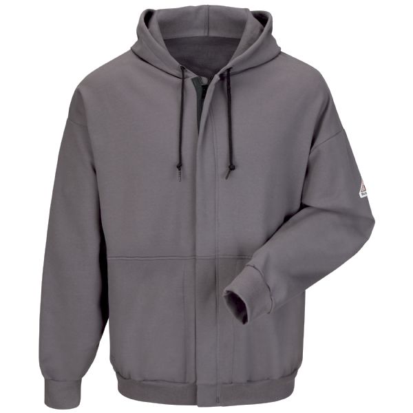 Men's Fleece FR Zip-Front Hooded Sweatshirt - WWOF Wholesale Product Guide