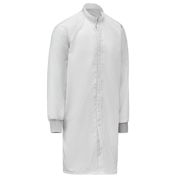 ESD Grid Cleanroom Frock - Front