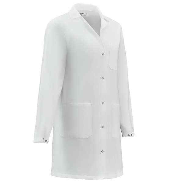 Women's Cotton Lab Coat - Front