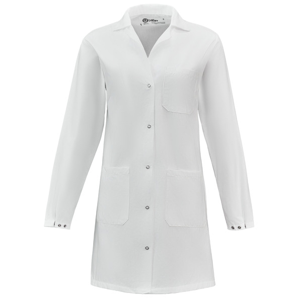 Women's Polyester / Cotton Lab Coat - Front