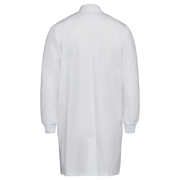 Fluid Barrier Lab Coat with Full Neck Coverage - Back