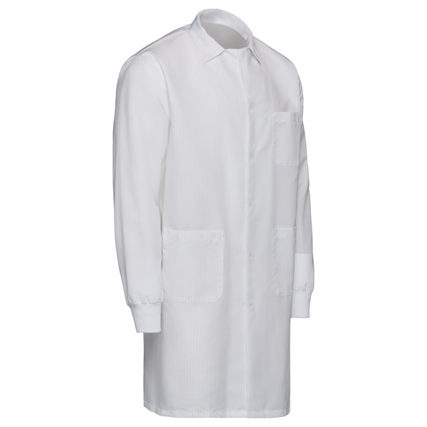 ESD & Fluid Barrier Lab Coat - Front