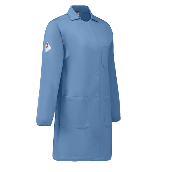 Westex® Indura® Twill Flame Resistant Women's Lab Coat - Front