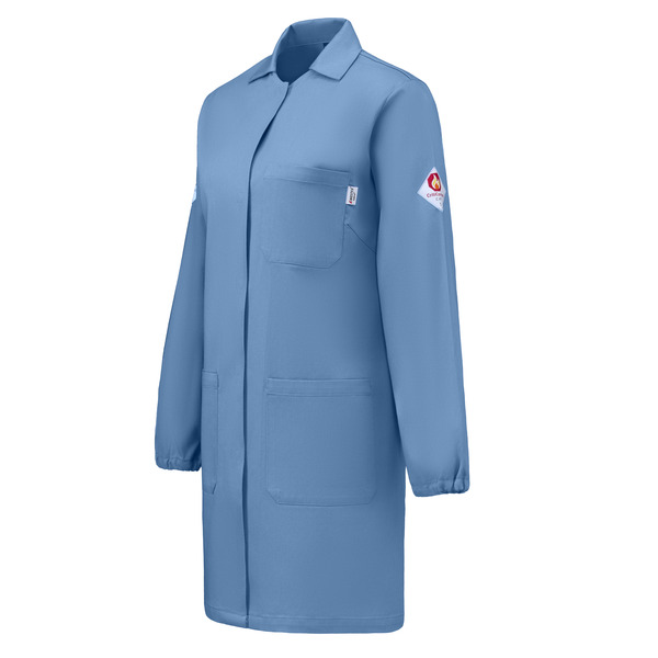 Westex® Indura® Twill Flame Resistant Women's Lab Coat - Front