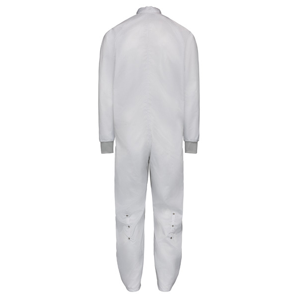ESD Grid Cleanroom Coverall - Back